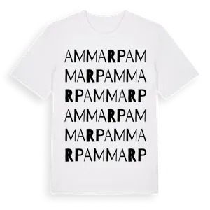 Ammarp ordlek t-shirt – ekologisk bomull t-shirt från Pinshirt