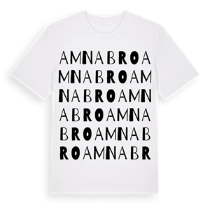 Amnabro ordlek t-shirt – ekologisk bomull t-shirt från Pinshirt
