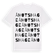 Åmotshage ordlek t-shirt