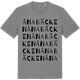 Mid Heather Gray t-shirt med Ånabäcken ordlek t-shirt