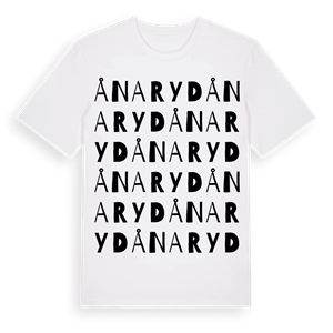 Ånaryd ordlek t-shirt – ekologisk bomull t-shirt från Pinshirt