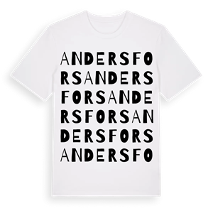 Andersfors ordlek t-shirt – ekologisk bomull t-shirt från Pinshirt