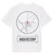 White t-shirt med Anderstorp t-shirt