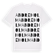 Andreholm ordlek t-shirt