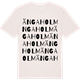 Vintage White t-shirt med Ängaholm ordlek t-shirt