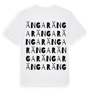 Ängar ordlek t-shirt – ekologisk bomull t-shirt från Pinshirt