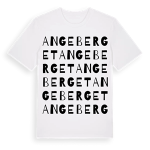 Angeberget ordlek t-shirt – ekologisk bomull t-shirt från Pinshirt