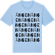 Blue Soul t-shirt med Ängen ordlek t-shirt