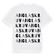 Anglaskruv ordlek t-shirt
