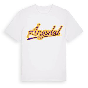 Ängsdal baseball t-shirt – ekologisk bomull t-shirt från Pinshirt