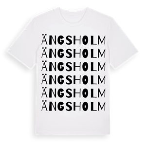Ängsholm ordlek t-shirt – ekologisk bomull t-shirt från Pinshirt