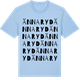 Blue Soul t-shirt med Ännaryd ordlek t-shirt