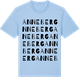 Blue Soul t-shirt med Anneberg ordlek t-shirt