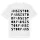 Ansestorp ordlek t-shirt