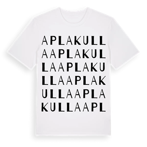 Aplakulla ordlek t-shirt – ekologisk bomull t-shirt från Pinshirt
