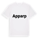 Apparp fetstil t-shirt