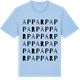 Blue Soul t-shirt med Apparp ordlek t-shirt