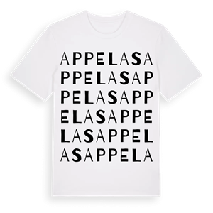 Appelas ordlek t-shirt – ekologisk bomull t-shirt från Pinshirt