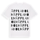 Äpplaholm ordlek t-shirt