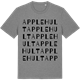 Mid Heather Gray t-shirt med Applehult ordlek t-shirt