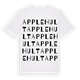 Applehult ordlek t-shirt