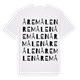 Åremålen ordlek t-shirt