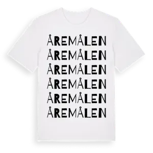 Åremålen ordlek t-shirt – ekologisk bomull t-shirt från Pinshirt