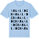 Blue Soul t-shirt med Arkaliden ordlek t-shirt