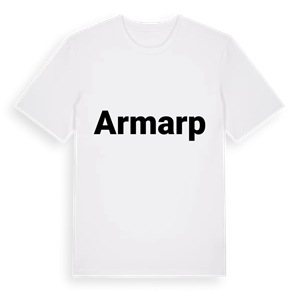 Armarp fetstil t-shirt – ekologisk bomull t-shirt från Pinshirt