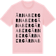 Pink Cotton t-shirt med Ärnaberg ordlek t-shirt
