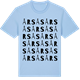 Blue Soul t-shirt med Årsås ordlek t-shirt