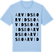 Blue Soul t-shirt med Arvidsbo ordlek t-shirt