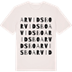 Vintage White t-shirt med Arvidsbo ordlek t-shirt