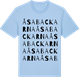 Blue Soul t-shirt med Åsabackarna ordlek t-shirt