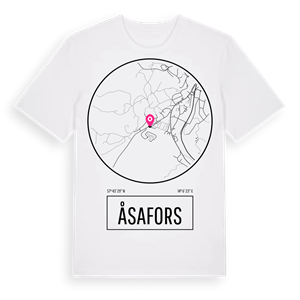 Åsafors t-shirt – ekologisk bomull t-shirt från Pinshirt