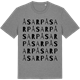 Mid Heather Gray t-shirt med Åsarp ordlek t-shirt