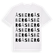 Åsberg ordlek t-shirt
