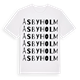 Åsbyholm ordlek t-shirt