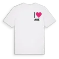 Jag älskar Ase t-shirt litet tryck