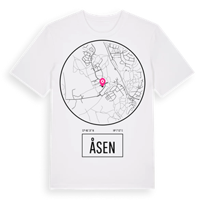 Åsen t-shirt – ekologisk bomull t-shirt från Pinshirt