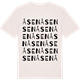 Vintage White t-shirt med Åsen ordlek t-shirt