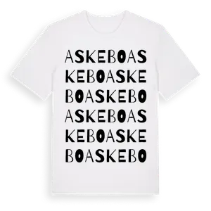 Askebo ordlek t-shirt – ekologisk bomull t-shirt från Pinshirt