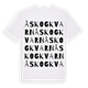 Åskogkvarn ordlek t-shirt