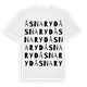 Åsnaryd ordlek t-shirt