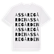 Assaregården ordlek t-shirt