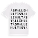 Åsvallehult ordlek t-shirt