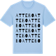 Blue Soul t-shirt med Attebo ordlek t-shirt