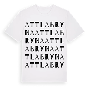 Attlabryna ordlek t-shirt – ekologisk bomull t-shirt från Pinshirt