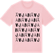 Pink Cotton t-shirt med Ävjan ordlek t-shirt