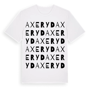 Axeryd ordlek t-shirt – ekologisk bomull t-shirt från Pinshirt